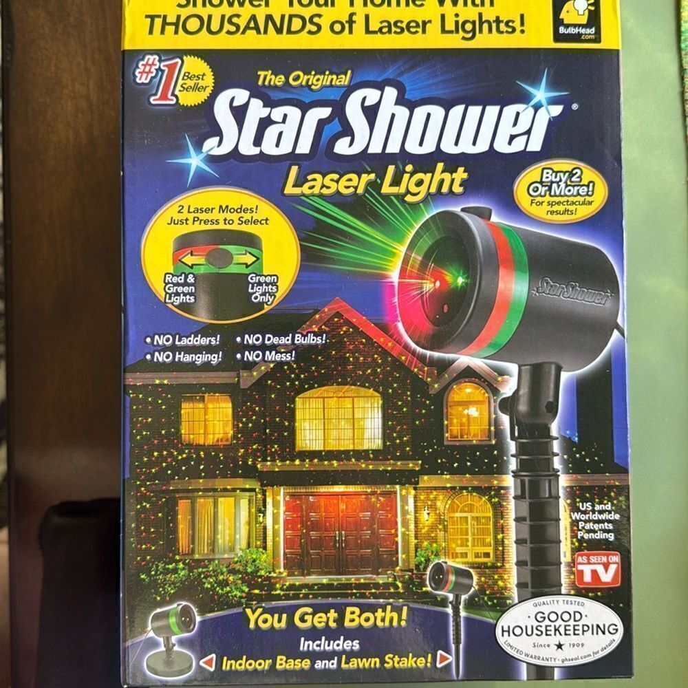 NEW STAR SHOWER LIGHTS